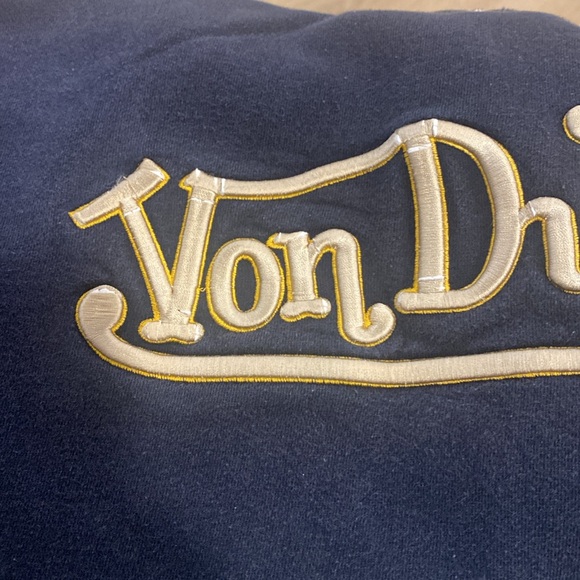 Vintage 2000s Von Dutch Black Originals Zip Front Jacket - Picture 6 of 8